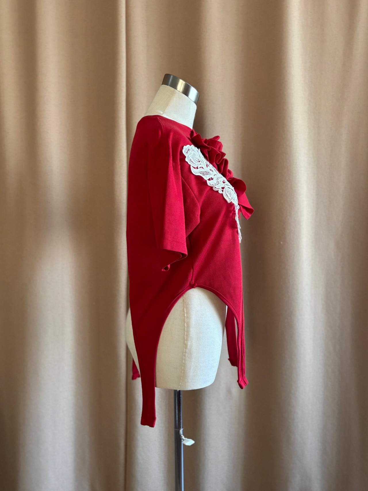 WAWA frill design remake t shirt-4833-7