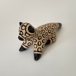 ブラジル カラジャ族 陶器 ONCA PINTADA ジャガー 5