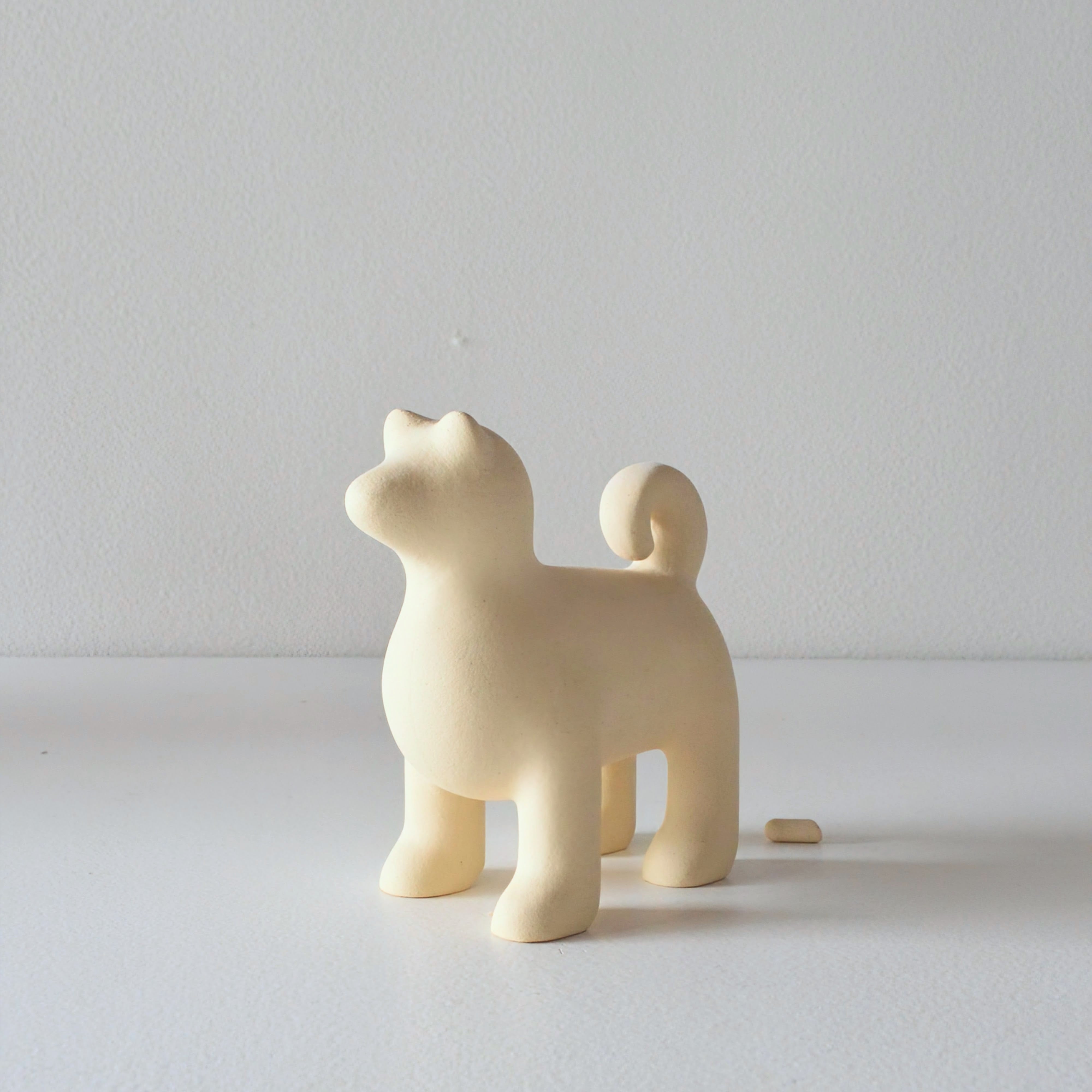 【個展 "余白"】菊池俊治 / 遠くを見つめる犬(大)