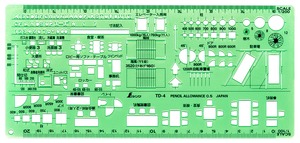 【新着特価】シンワ測定(Shinwa Sokutei) テンプレート 建築定規 66010