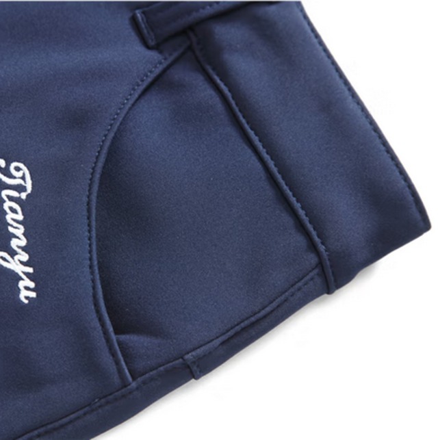 ゴルフウェア パンツ スポーツウェア レディース ガールズ ゴルフ スポーツ 秋冬  スリムフィット ズボン シンプル 刺繍 ３０代 ４０代