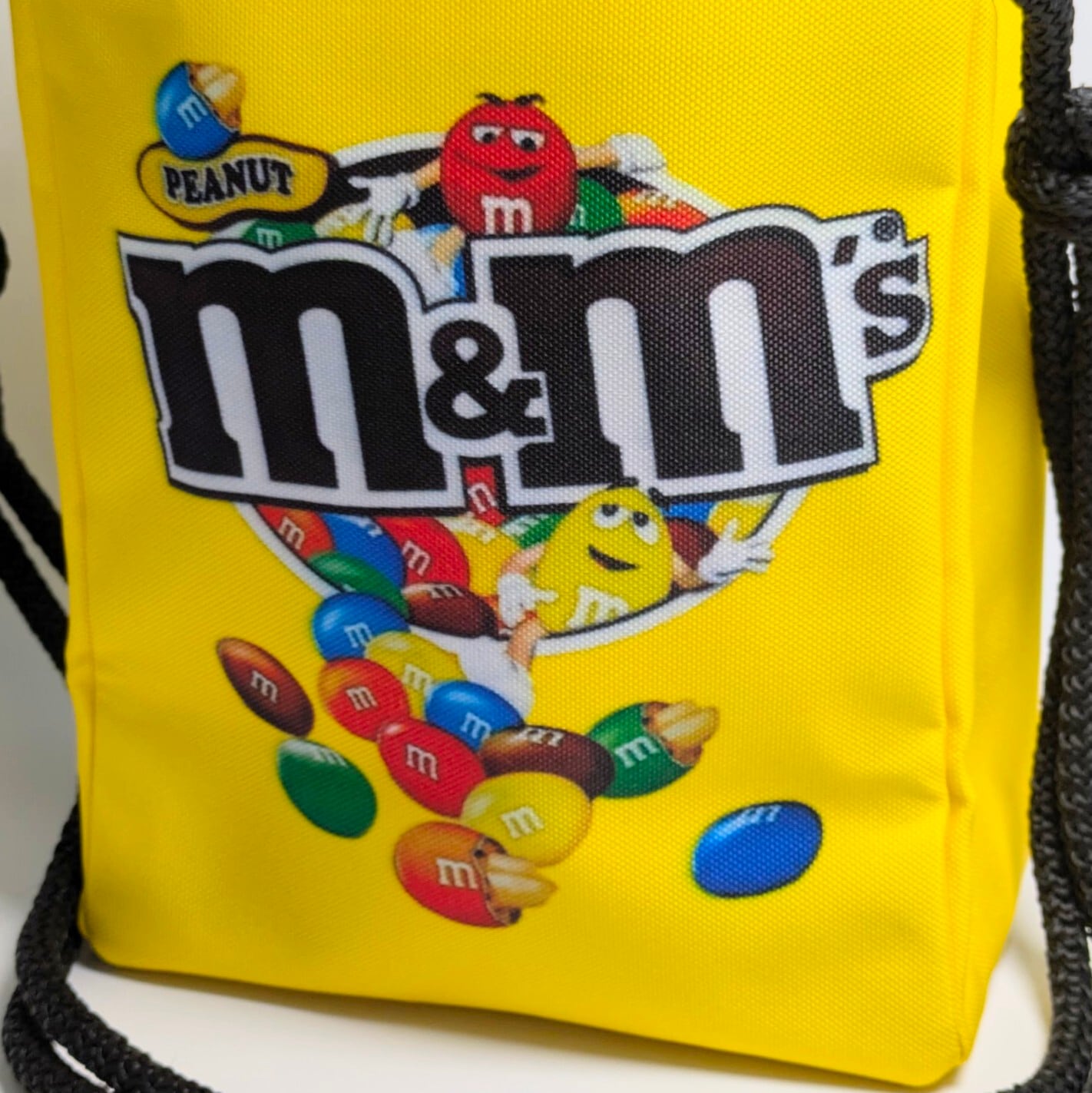 m&m's エムアンドエムズ 】ロープショルダーバッグ＊チョコレート
