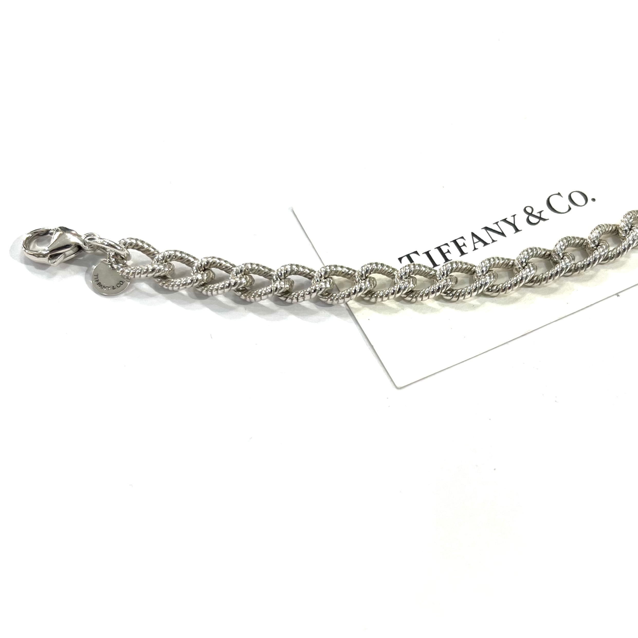 希少【TIFFANY&CO.】 2816 TIFFANY &CO ヴィンテージ ロープチェーン