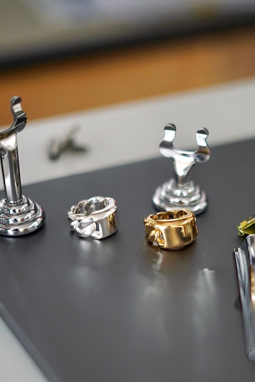 HYKE ハイク リング シルバー925 HYKE / ID CHAIN RING (SILVER) | PAY ID