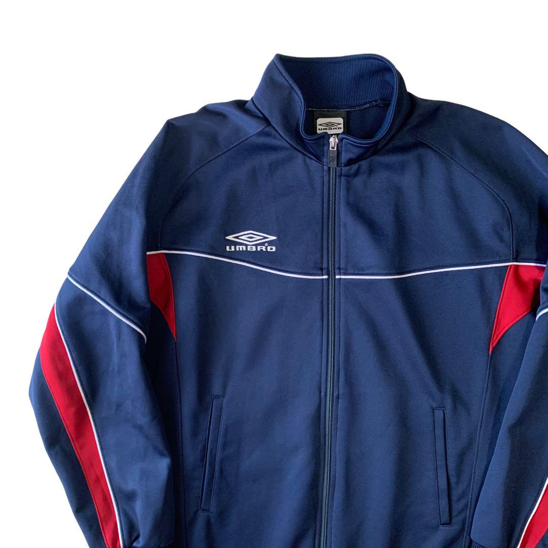 s UMBRO" track jacket navy   古着屋