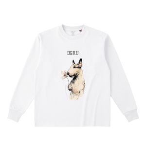ミニチュア・ブル・テリア　ロングスリーブTシャツ