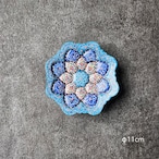 ペルシャの飾り皿(ミーナーカーリー)11cm アクセサリートレイ【MINA KARI 010-045】