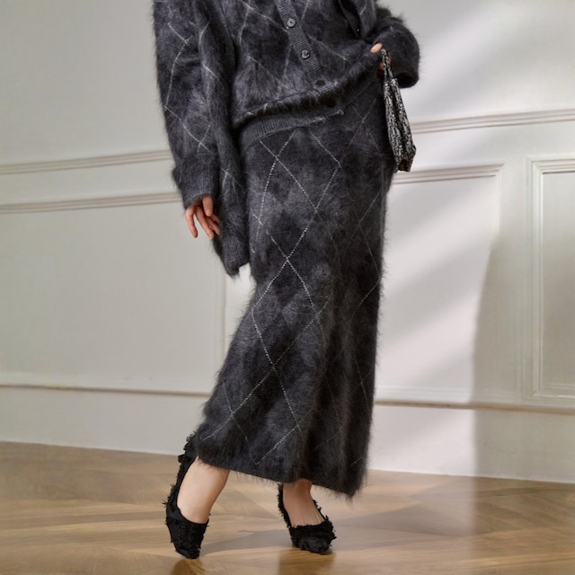 アーガイルチェックスカート　BM1276