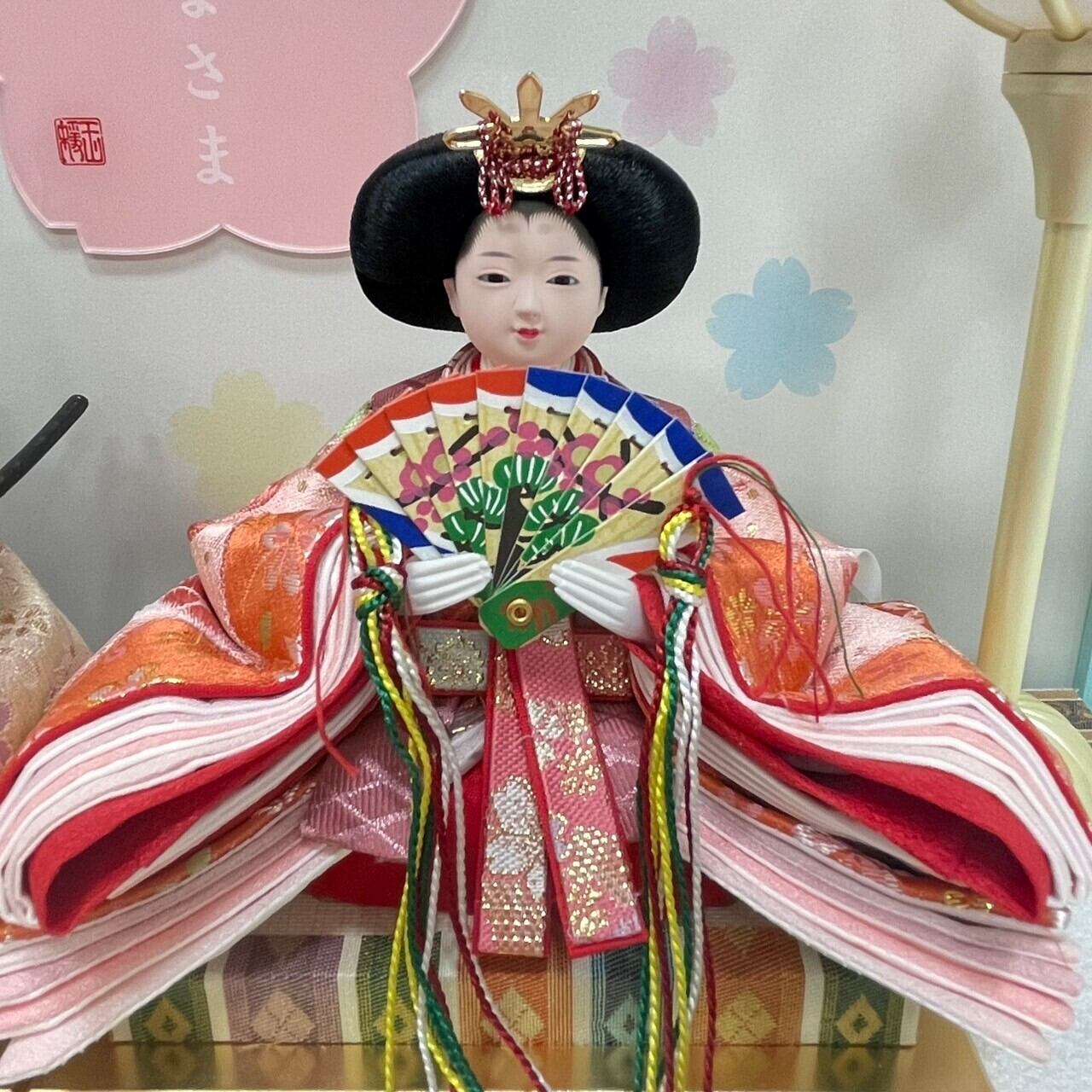 雛人形＜ケース飾り＞青空親王飾り｜ひな人形 | 【公式】人形のはな