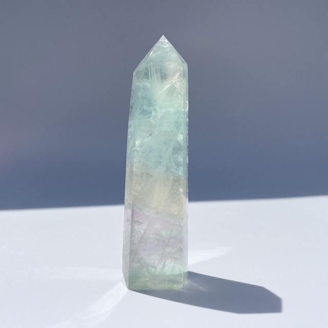 グリーンフローライト タワー型88◇Fluorite◇天然石・鉱物・パワーストーン