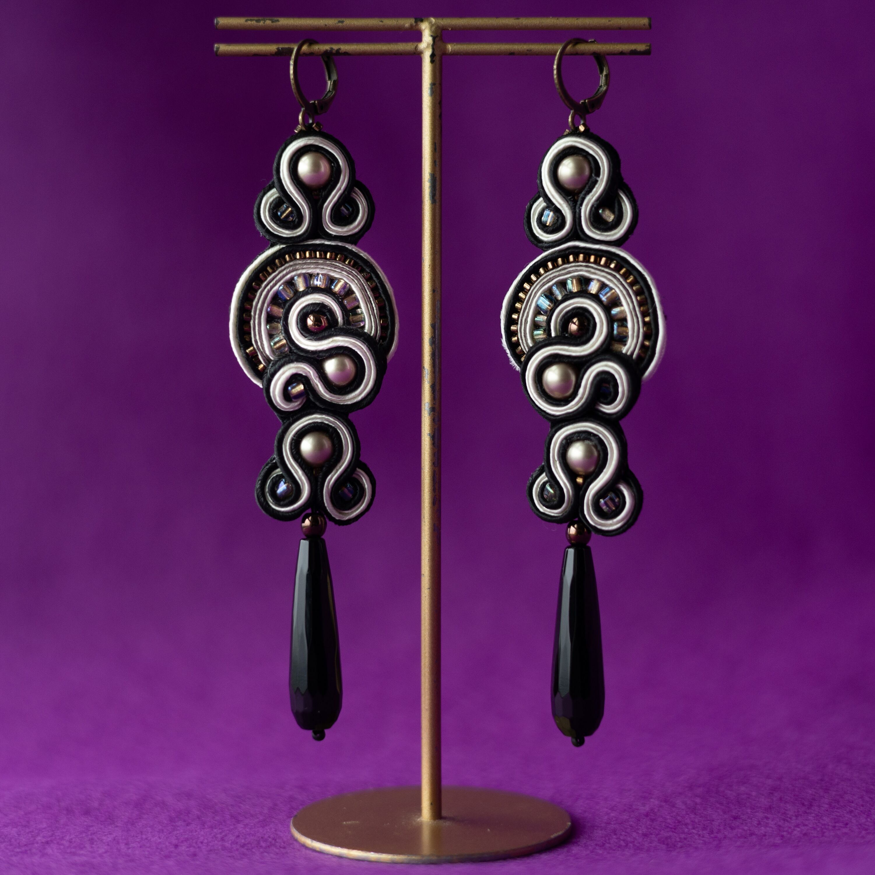 ソウタシエ・ピアス/イヤリング | soutache d'UDOU ソウタシエアクセサリー