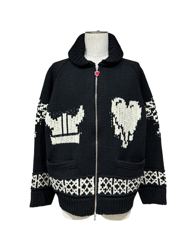 EMOTIONALLY UNAVAILABLE / EU ND KNIT JACKET