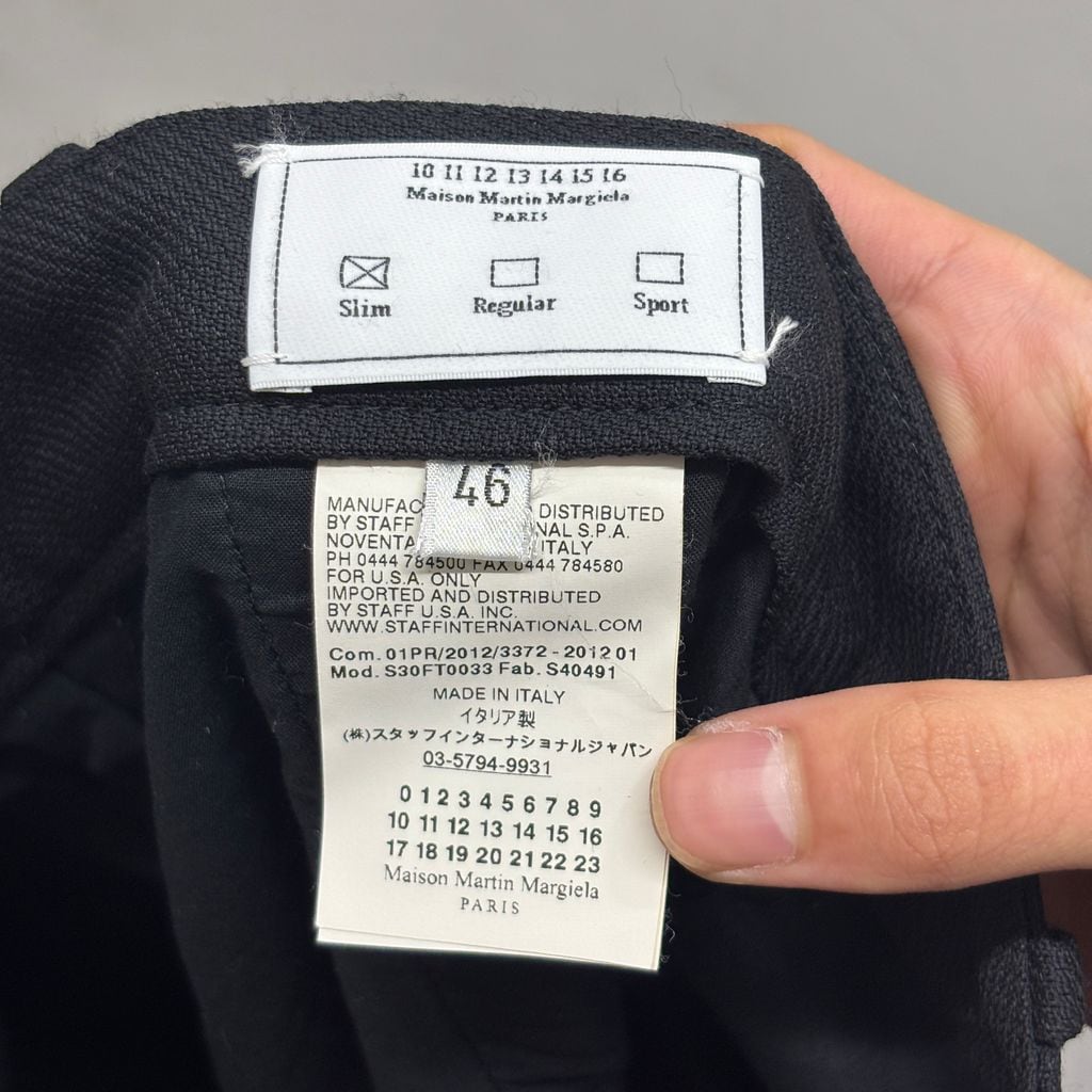 Maison Martin Margiela メゾンマルタンマルジェラ 12SS Wool Set-up
