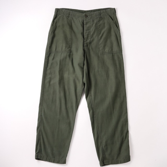 【極美品】70s U.S.ARMY O.G 107 BAKER PANTS  made in USA vintage W36 about W34 mint condition ／  ヴィンテージ アメリカ軍 ミリタリー OGパンツ ベイカーパンツ ユーティリティーパンツ 表記W36 実寸W34 USA製