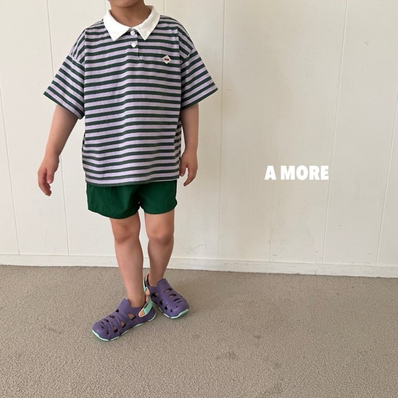 【取寄/韓国直送】A MORE 26/SM ユニコーンカラーTシャツ|夏服|韓国子供服