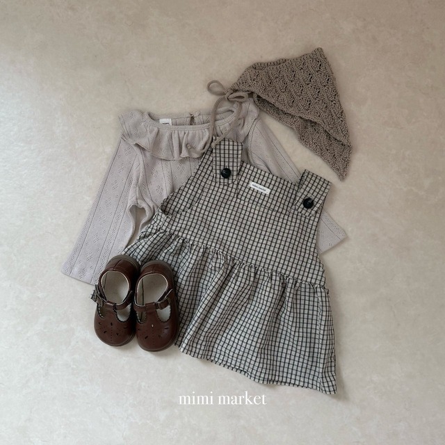 ⭐︎即納⭐︎[ mimimarket ] rona check dress