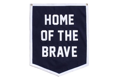 HOME OF THE BRAVE Championship Banner