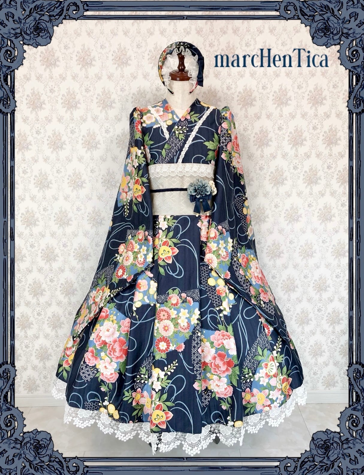 大和撫子ワンピース marcHenromanTica marcHenTica