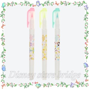 ラインマーカー 3本セット うさピヨ 2020 ディズニー  限定 公式 イースター マイルドライナーブラッシュ