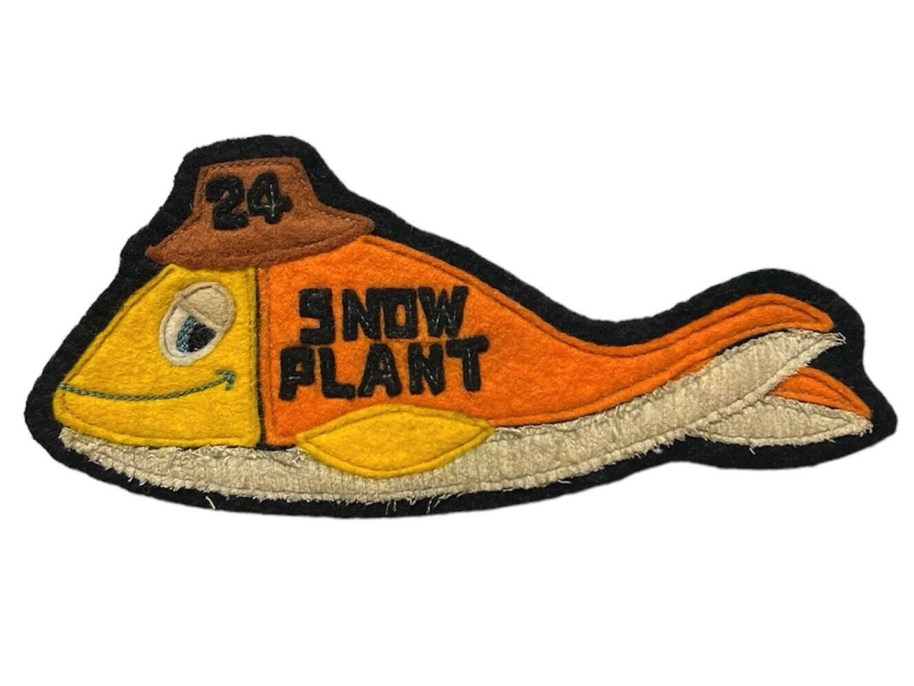 <予約商品> SNOW PLANT LIMITED PATCH 【B】WHALE(お一人様1点まで)