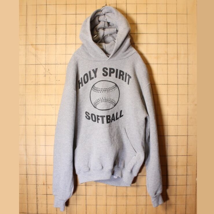 RUSSELL ATHLETIC HOLY SPIRI SOFTBALL 両面プリント スウェット ...