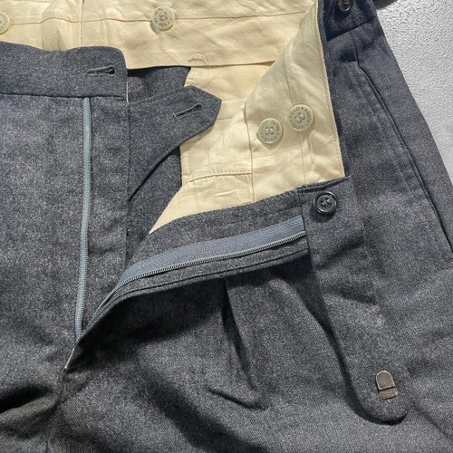 90-00s POLO RALPH LAUREN 日本製 ブラックスラックス 詳細写真6