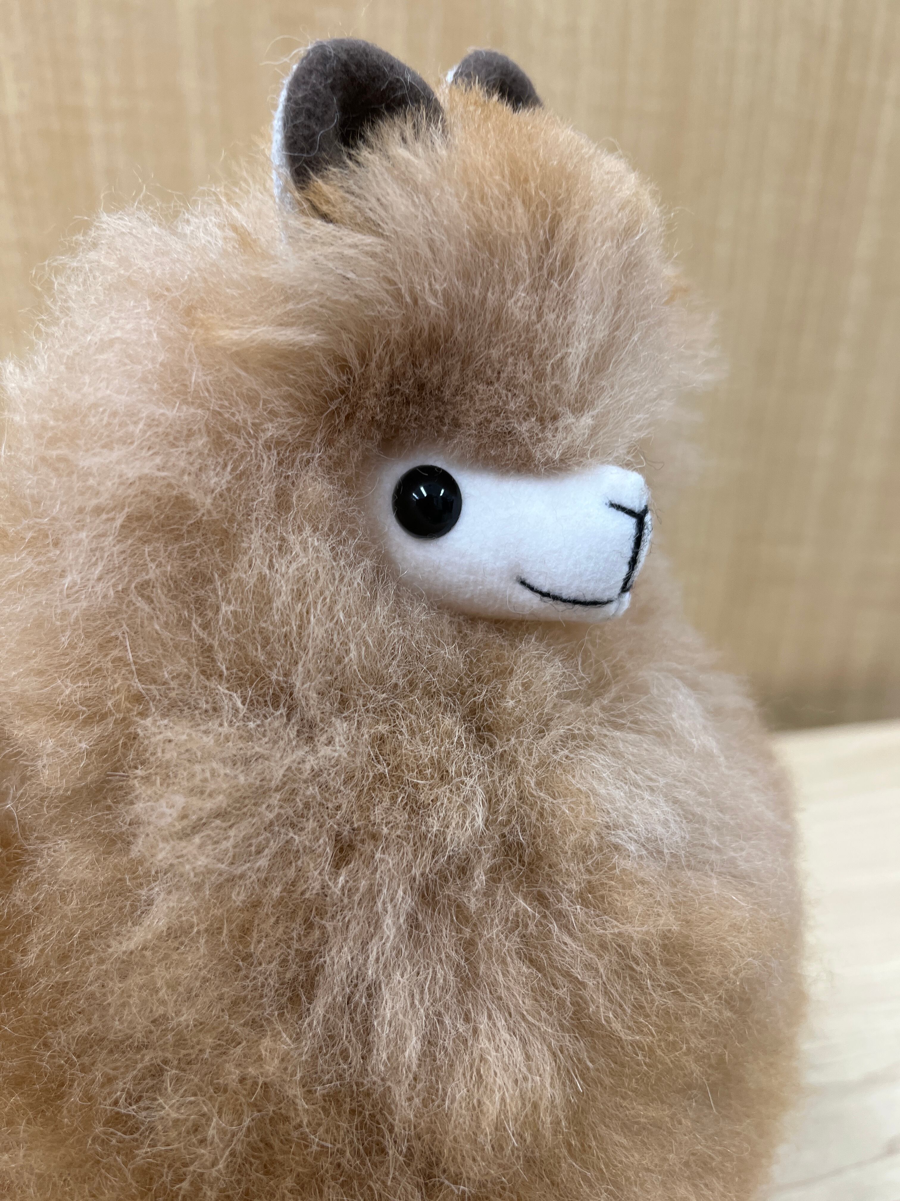 ベビーアルパカ人形 25cm モフベージュ | ALPACA WORLD ベビーアルパカ人形 25cm モフベージュ | ALPACA WORLD
