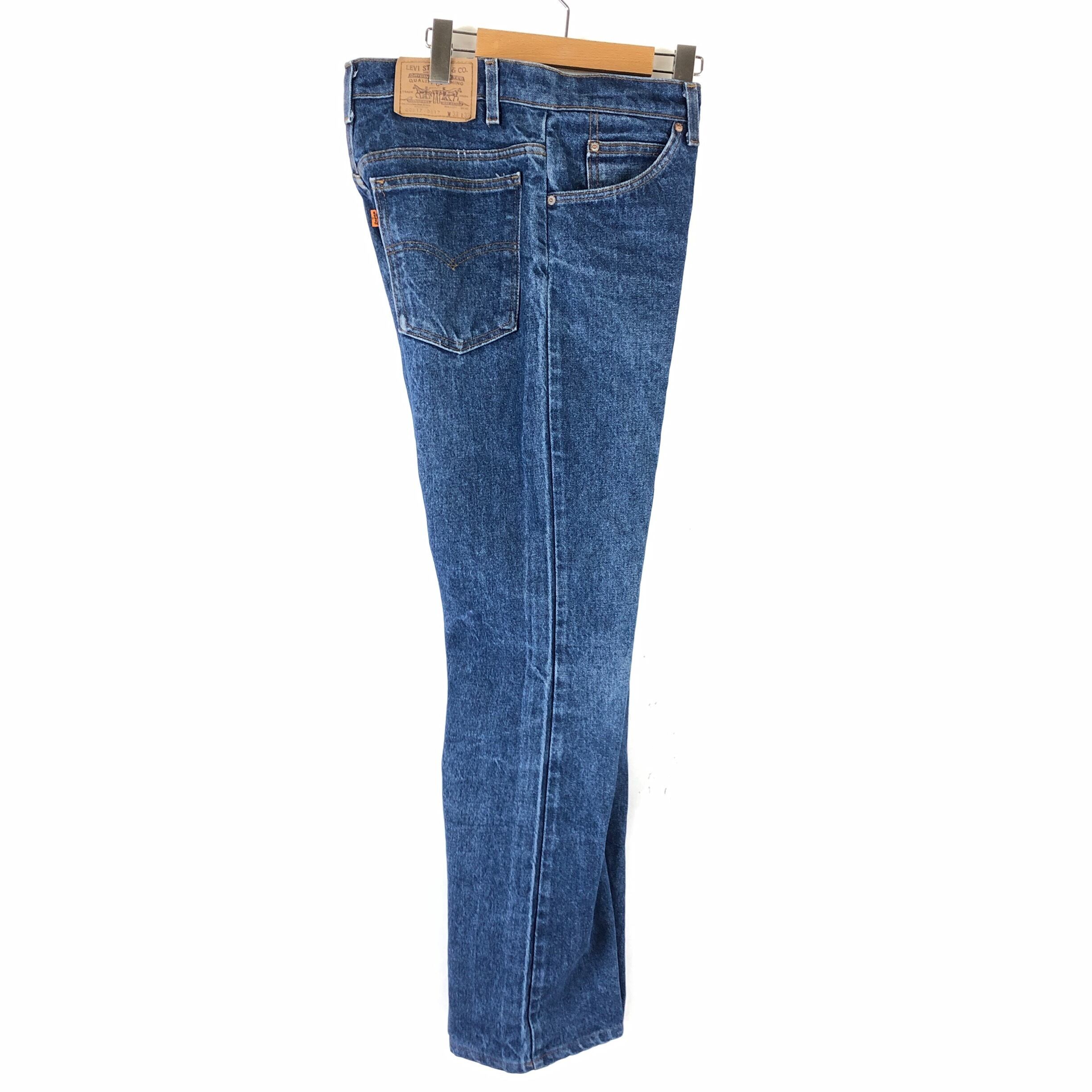 80年代 リーバイス Levi's 517 66後期 オレンジタブ ブーツカットジーンズ デニムパンツ メンズw35 ヴィンテージ /eaa362793