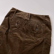 BURBERRY BLUE LABEL バーバリー ブルーレーベル ベロア タイト スカート サイズ 36 /ブラウン/三陽商会