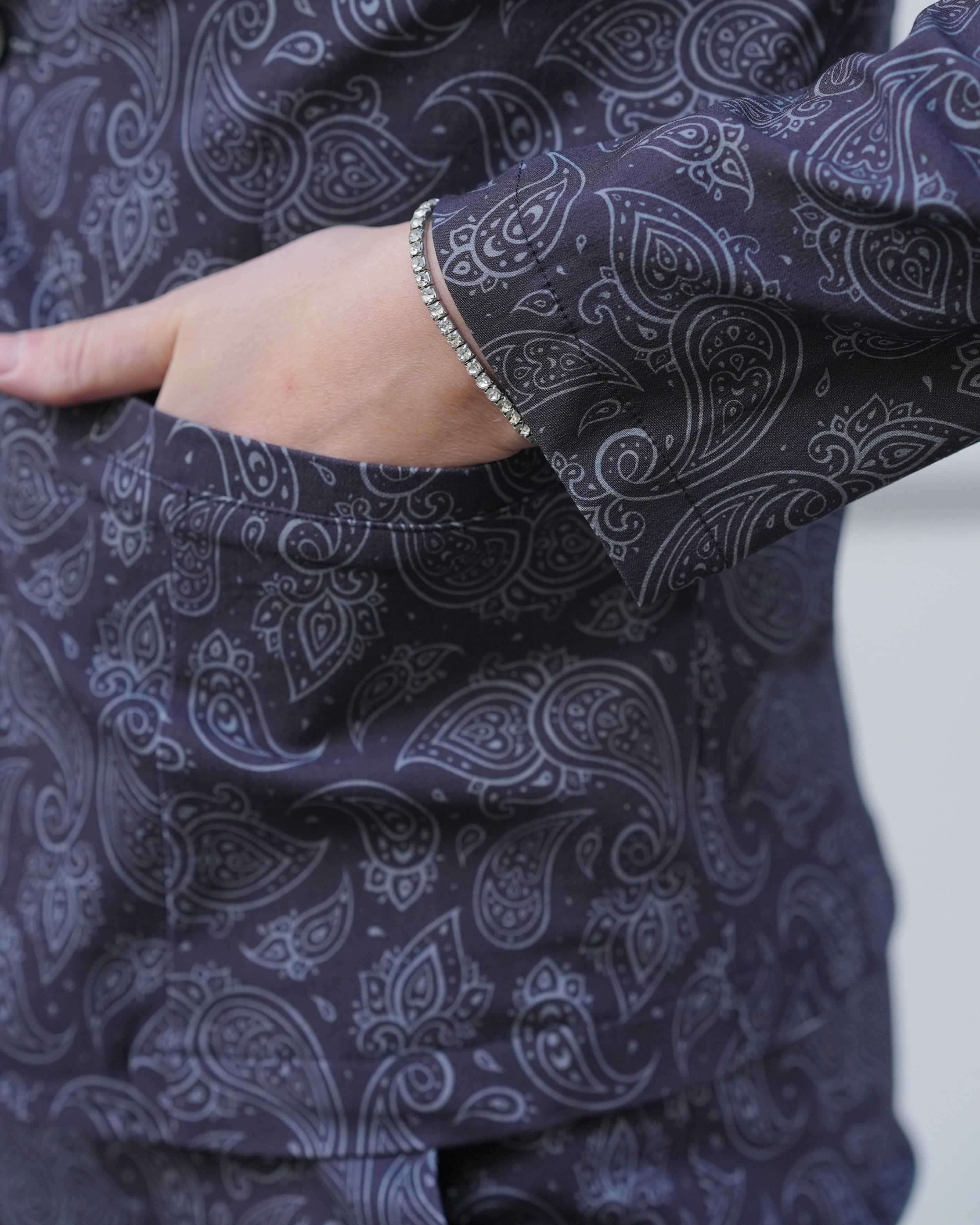 ORIGINAL PAISLEY JACKET BLACK【BEL25-001A】 | BELINDA OFFICIAL ORIGINAL PAISLEY JACKET BLACK【BEL25-001A】 | BELINDA OFFICIAL