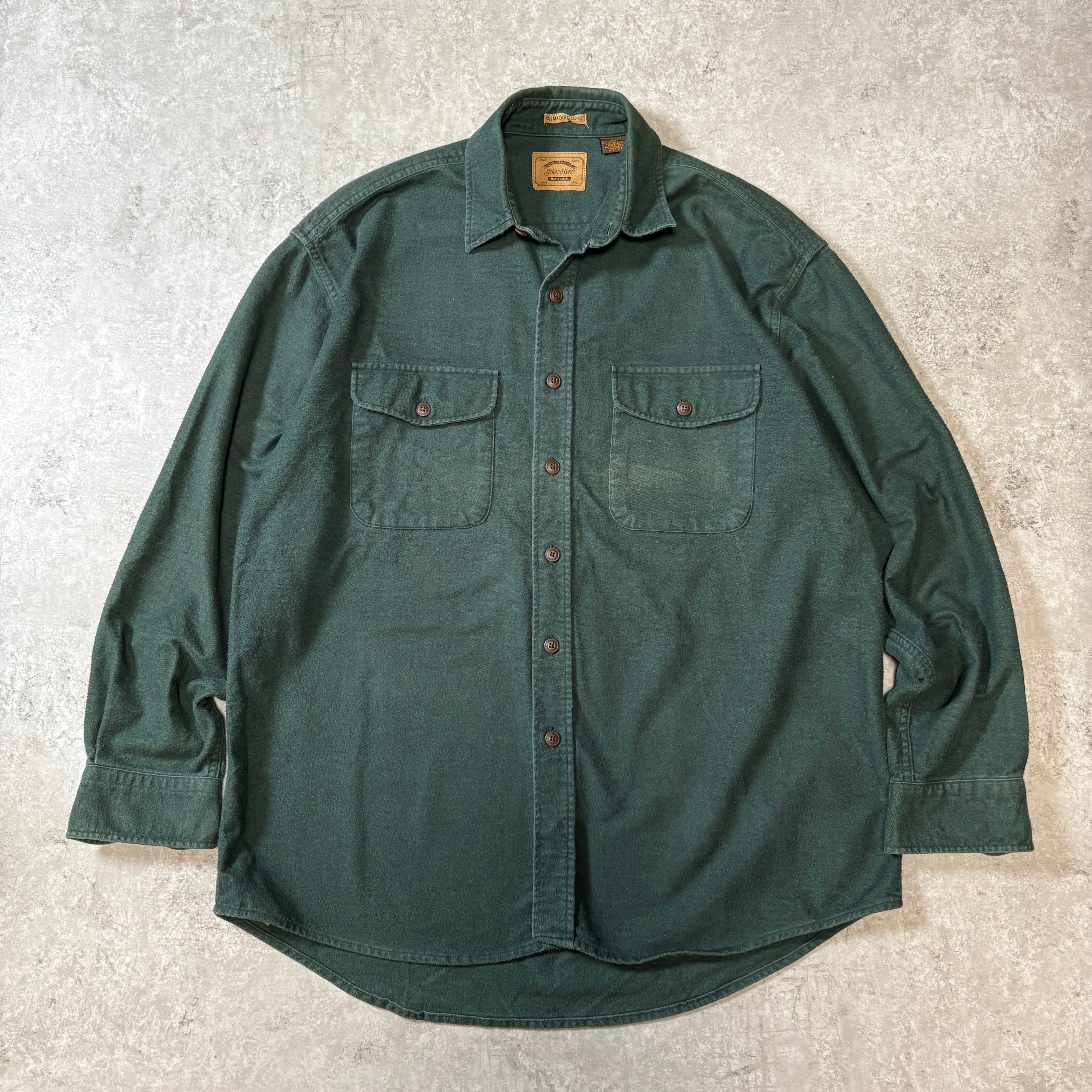 1990s~2000s "ST JOHN'S BAY" Chamois Cloth Shirt