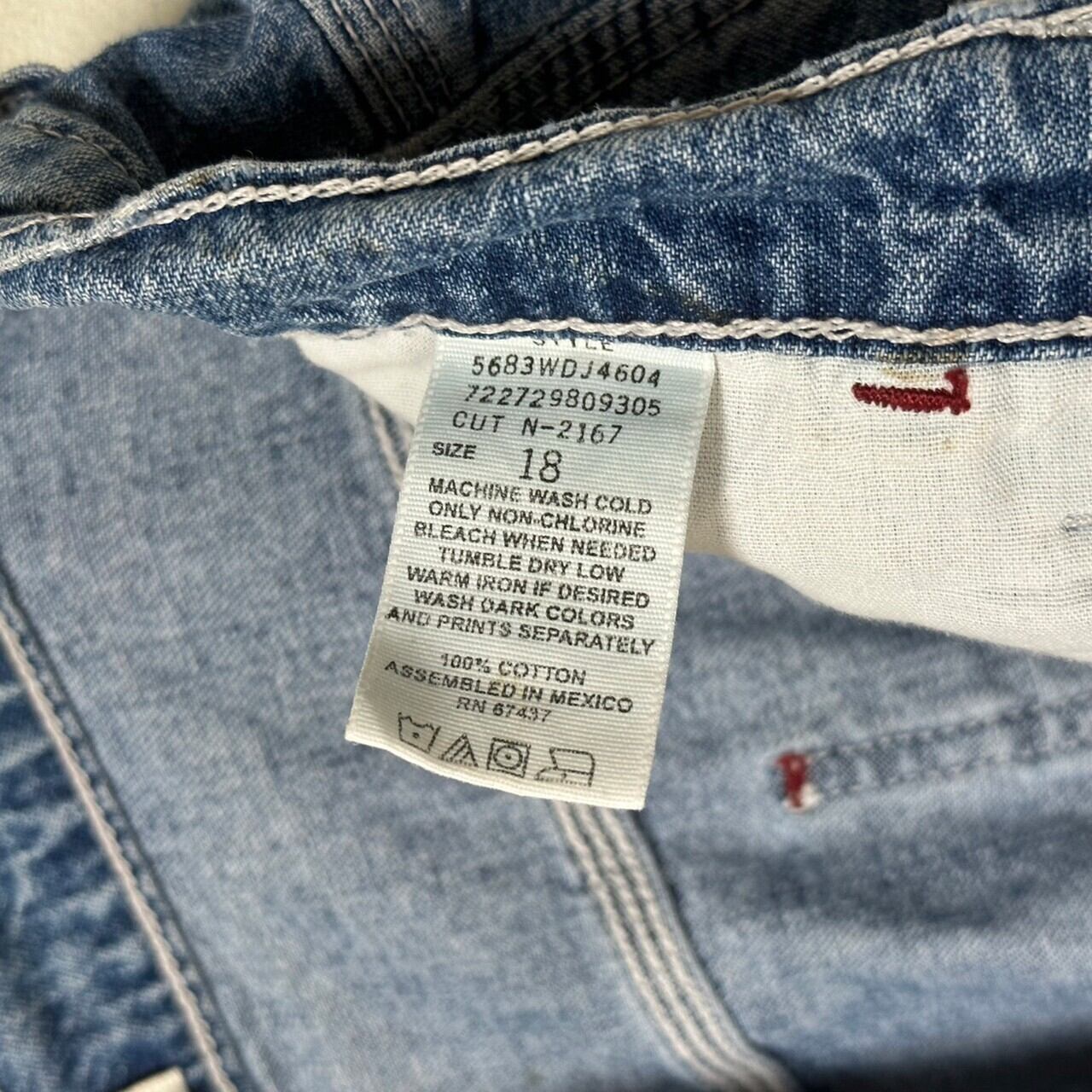W38×L34】FADED GLORY デニムペインターパンツ ブランドタグ | 古着屋