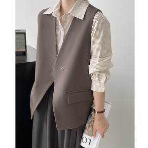 シングルレトロスーツベスト W01215