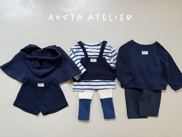 [即納L/XL]≪Aosta≫spring MTM navy