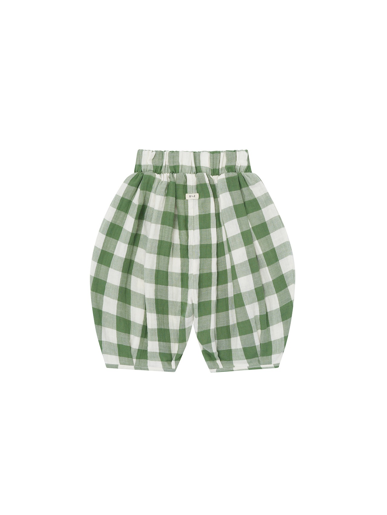 ORGANIC ZOO　Dill Gingham Resort Pants