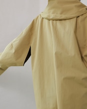 i’m here - Haoli Military Jacket :Beige |フードストールドッキング/2WAY/ウェザークロス 入荷予定:2026.01.17(各色 M 1点)