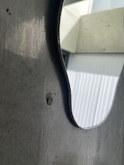 No.09 IRREGULAR WAVE WALL MIRROR / W220×H330