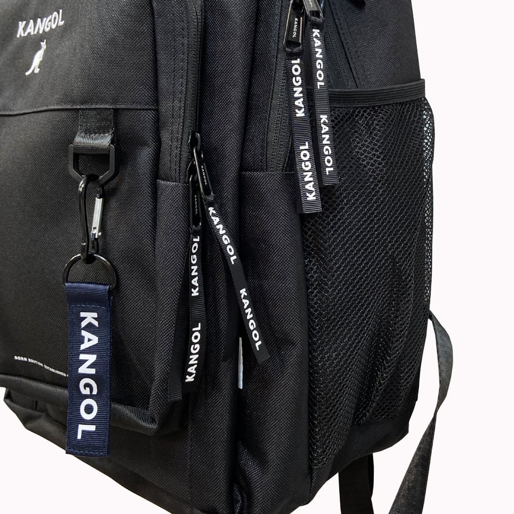 KANGOL (カンゴール) マルチファンクショナル リュック ブラック