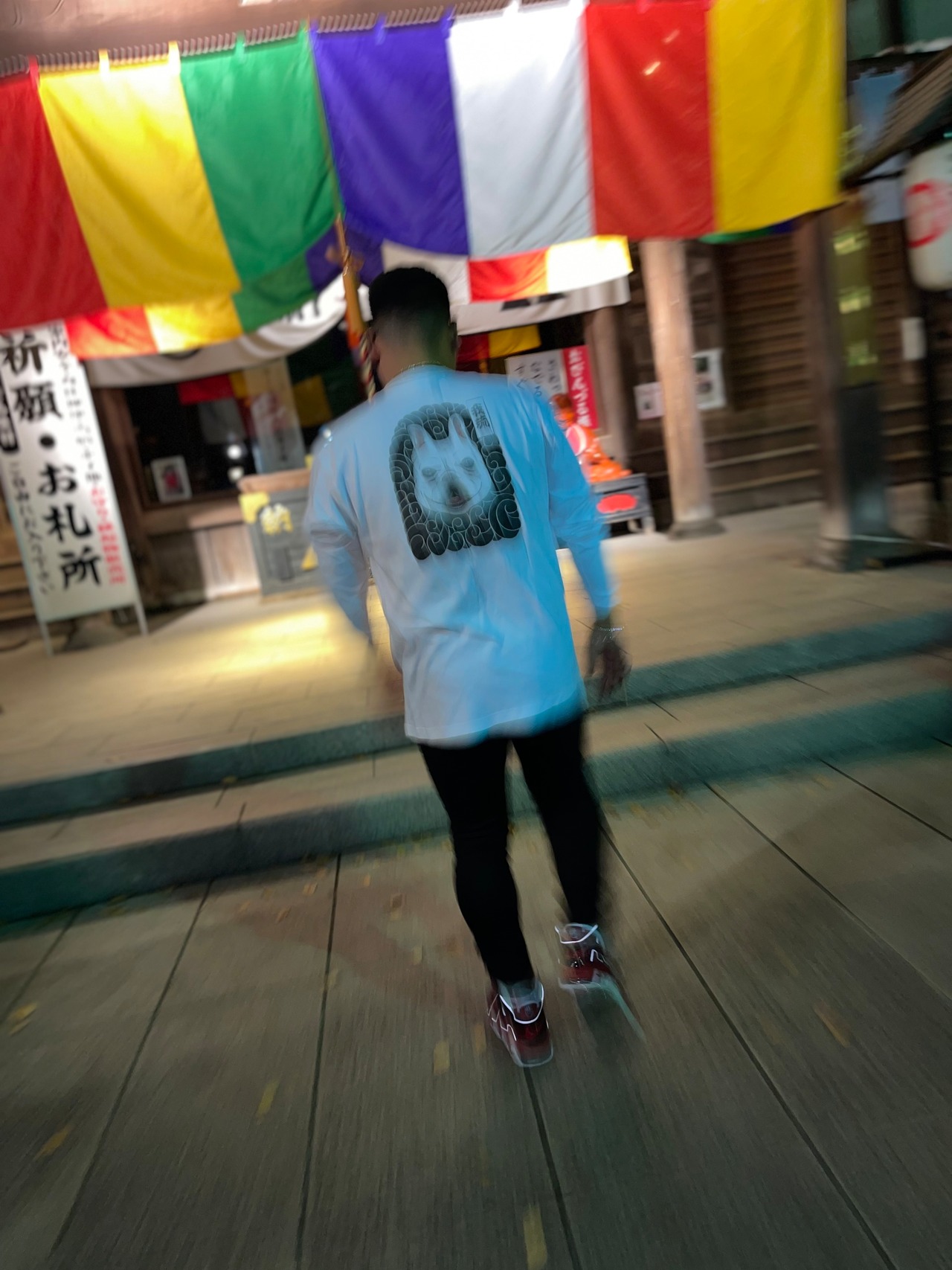 BLACK MONEY L/S  (WHITE)