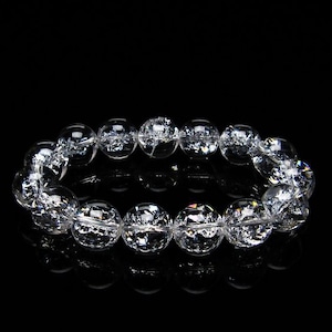 アイリスクォーツ ブレスレット 水晶 ブレス 14mm [M便 1/10] 111-20293