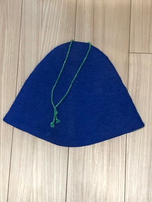 サウナハット　NOMAD SAUNA HAT ブルー　海カラー