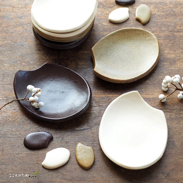 【再販】お米 小皿（3米組）