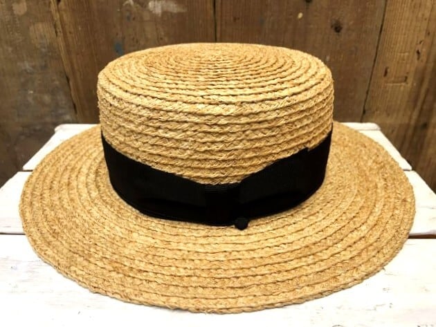 Stetson Braid Boater Hat (ステットソン ブレード カンカン帽) Japan