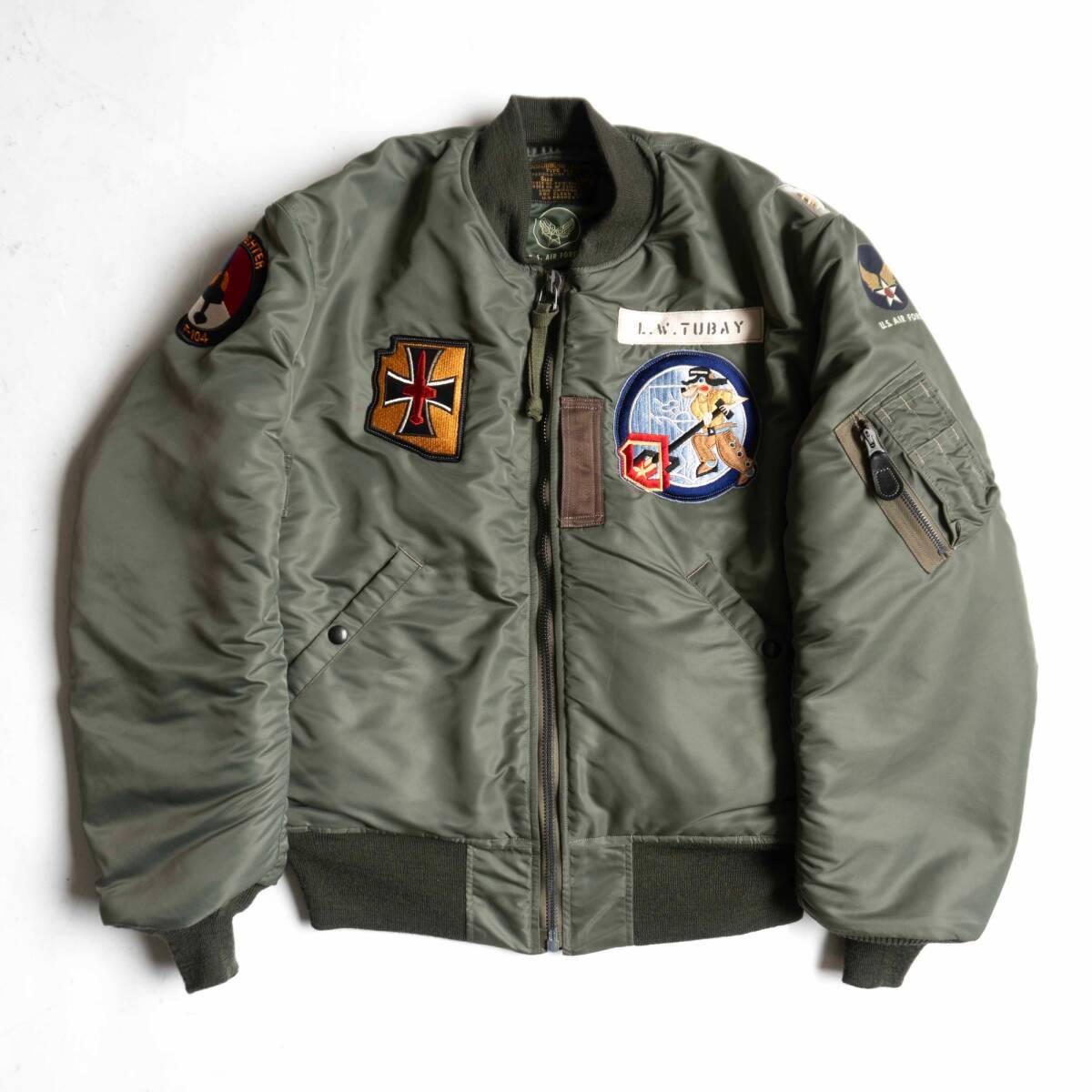 実名復刻/LION UNIFORM】BUZZ RICKSON'S【Type MA-1 フライト