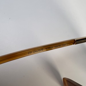 【最終処分SALE】FENDI フェンディ サングラス ブラウン A-8753