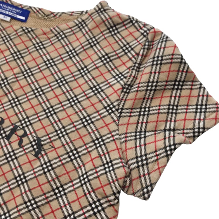 ○10137 burberry tops バーバリー トップス tシャツ 半袖 ブラウン