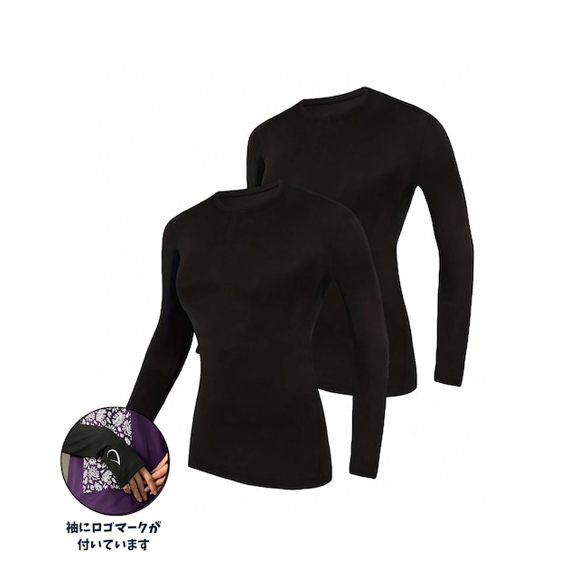 【2枚セット】ZONE(ゾーン) レディースドライインナーシャツ