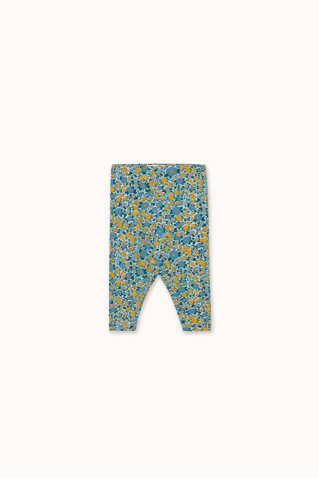 tinycottons(タイニーコットンズ) ／FLOWER PATTERN RIB BABY PANT  AW26-282