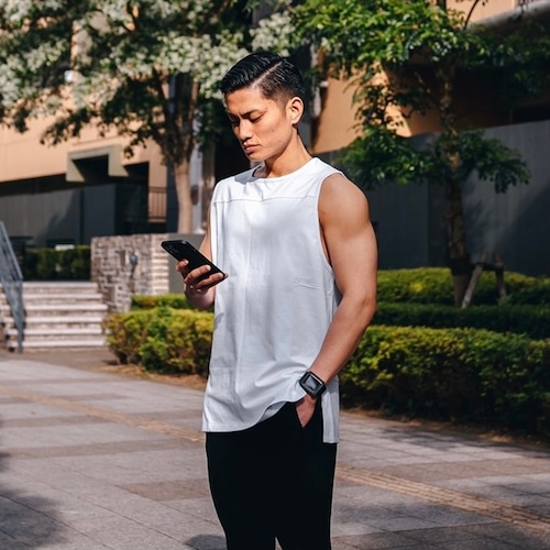 "SLAYER" Tank Top (White)