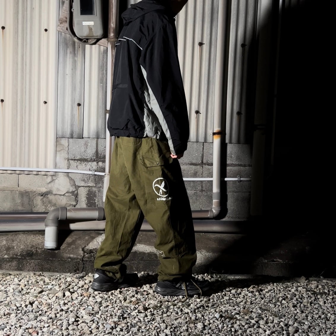 90s “old gap” nylon cargo pants ロシア製